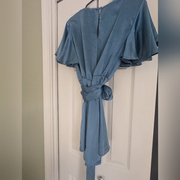 NWT Hello Molly Midnight Grace Playsuit Romper Size Medium Midnight Blue - Picture 5 of 6